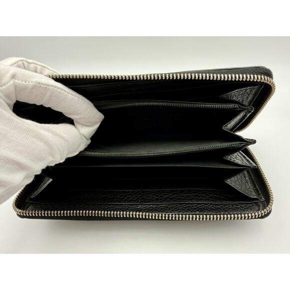Authentic GUCCI Black Leather GG Marmont Continental Wallet | Bag | COA Included - Picture 3 of 9